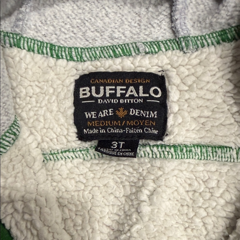 Buffalo David Bitton Kids Plaid Shirt with Hood - Picture 2 of 3